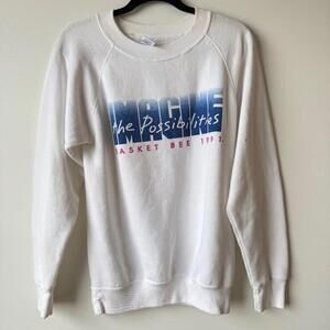 Vintage BasketBee Pullover Crewneck Sweatshirt